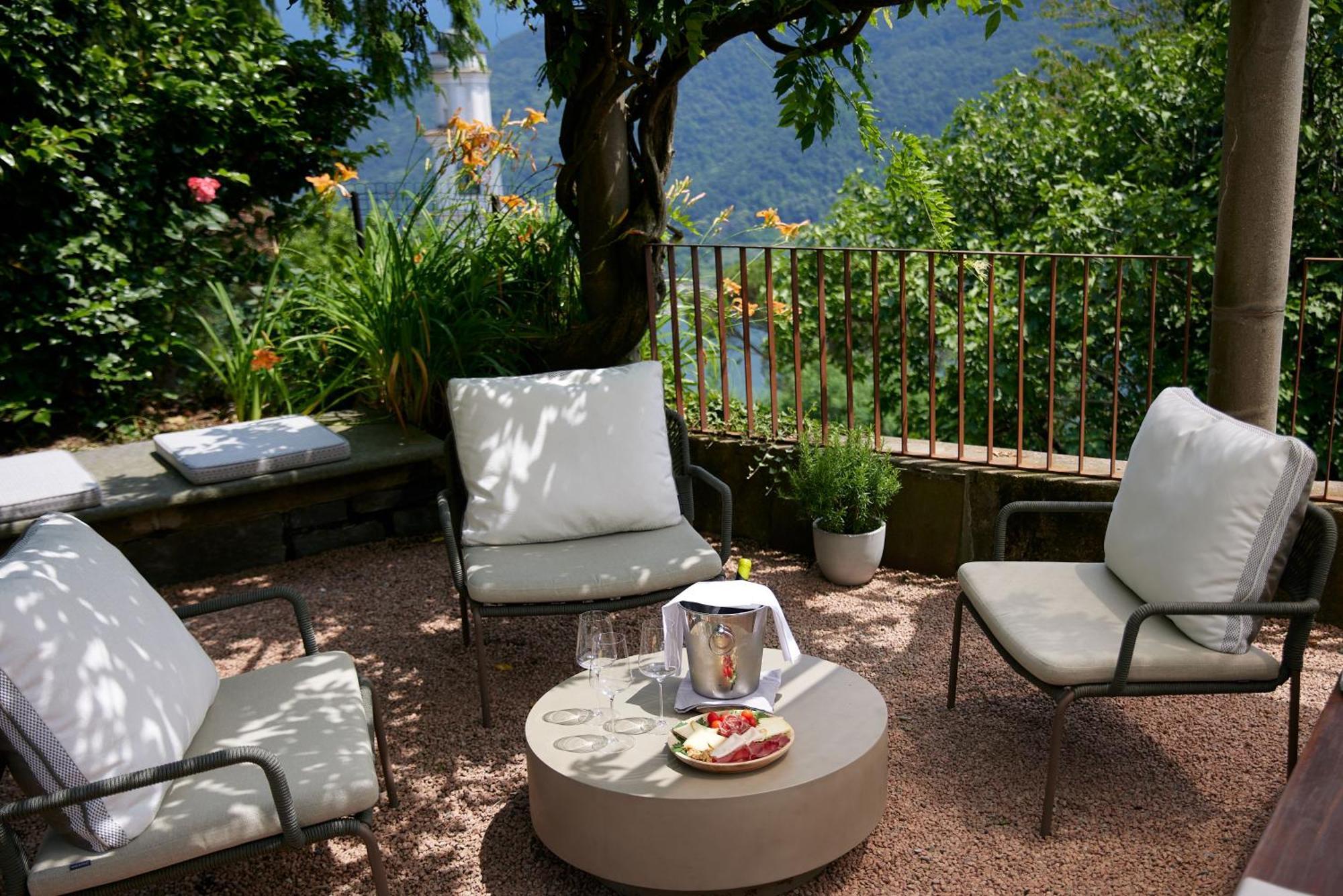 Hotel Relais Castello Di Morcote Exterior foto